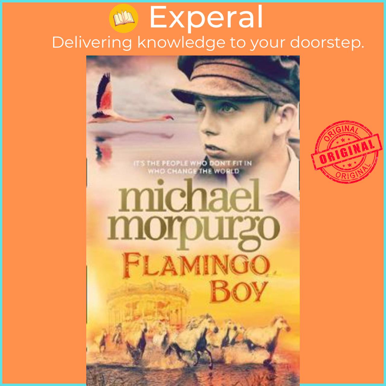 Sách - Flamingo Boy by Michael Morpurgo (UK edition, paperback)