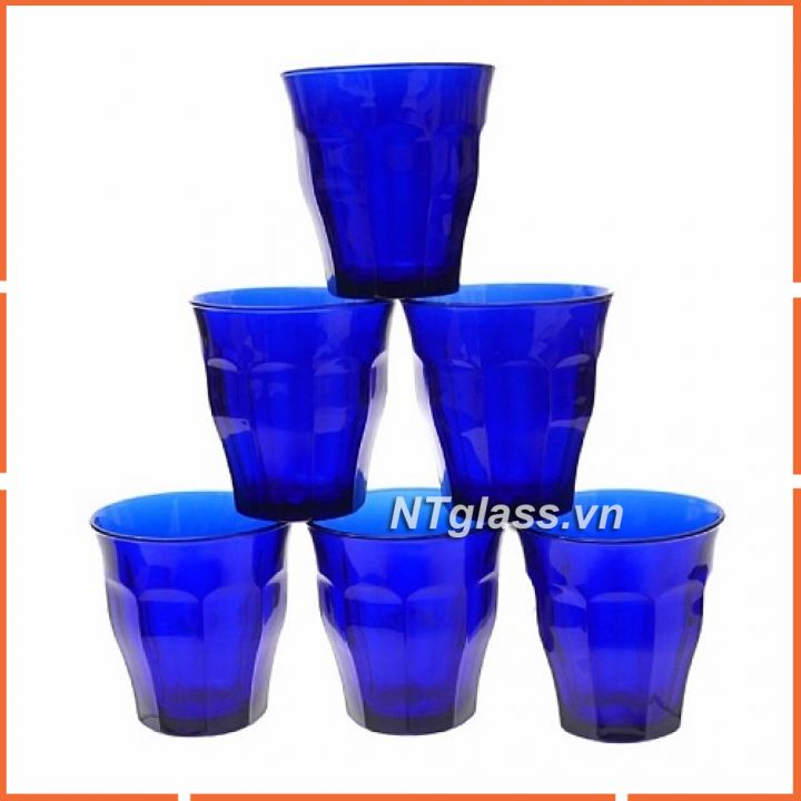 Ly Thủy tinh cường lực Picardie Xanh Saphir 250ml - D1027F