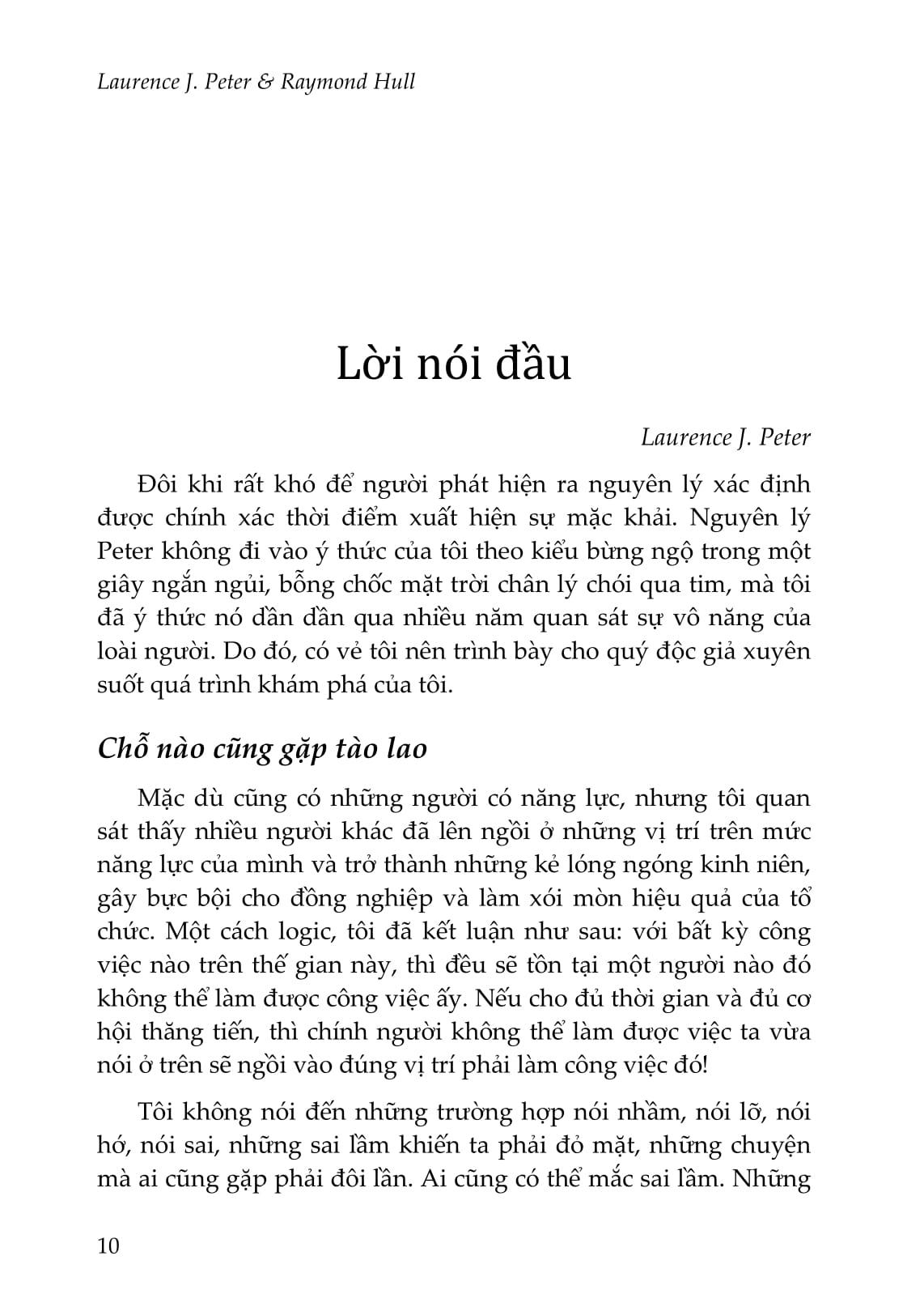 Nguyên Lý Peter - Tại Sao Mọi Thứ Cứ Sai Sai? (Tái Bản 2020)