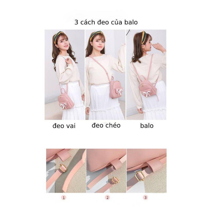 BALO NƠ THỜI TRANG KIÊM TÚI ĐEO CHÉO THỜI TRANG DÀNH CHO NỮ TA051