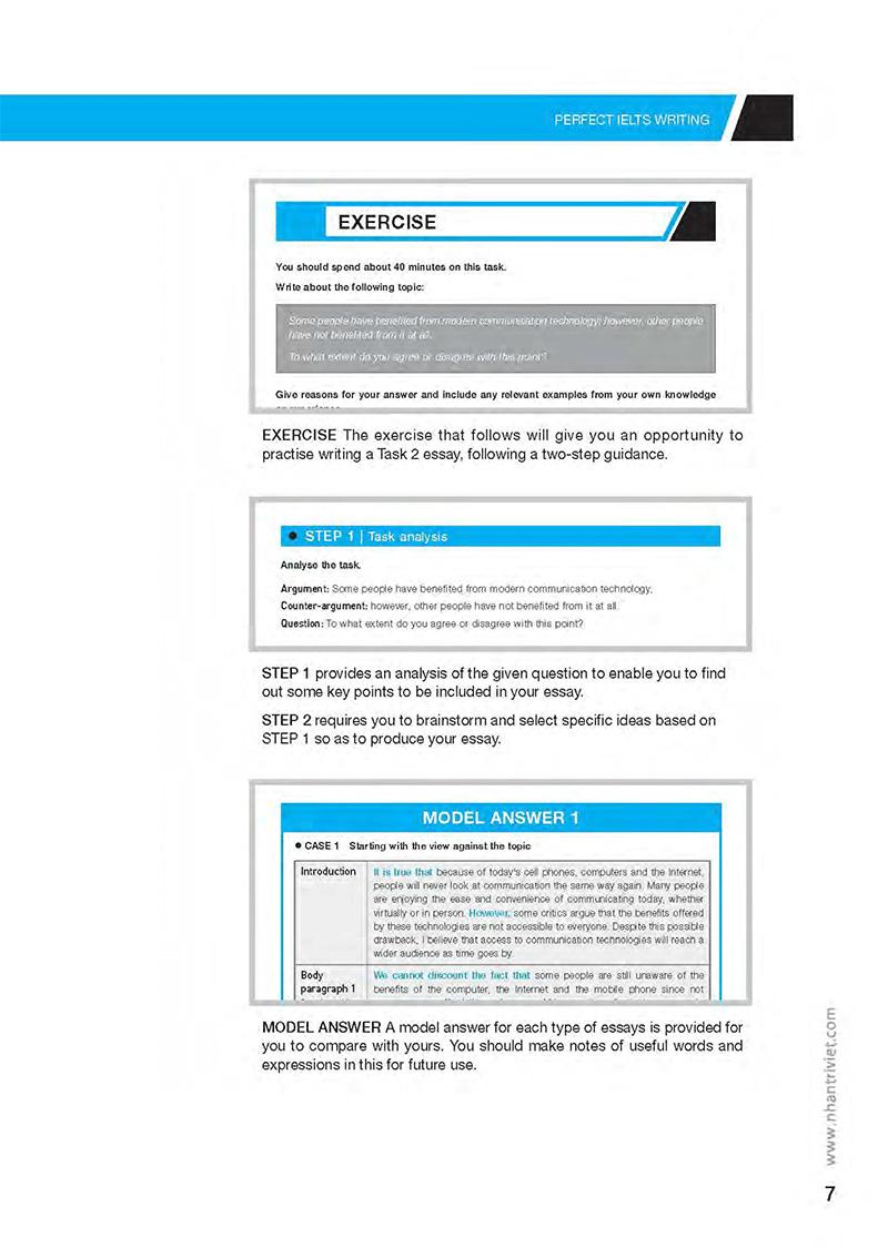 Sách Perfect IELTS Writing