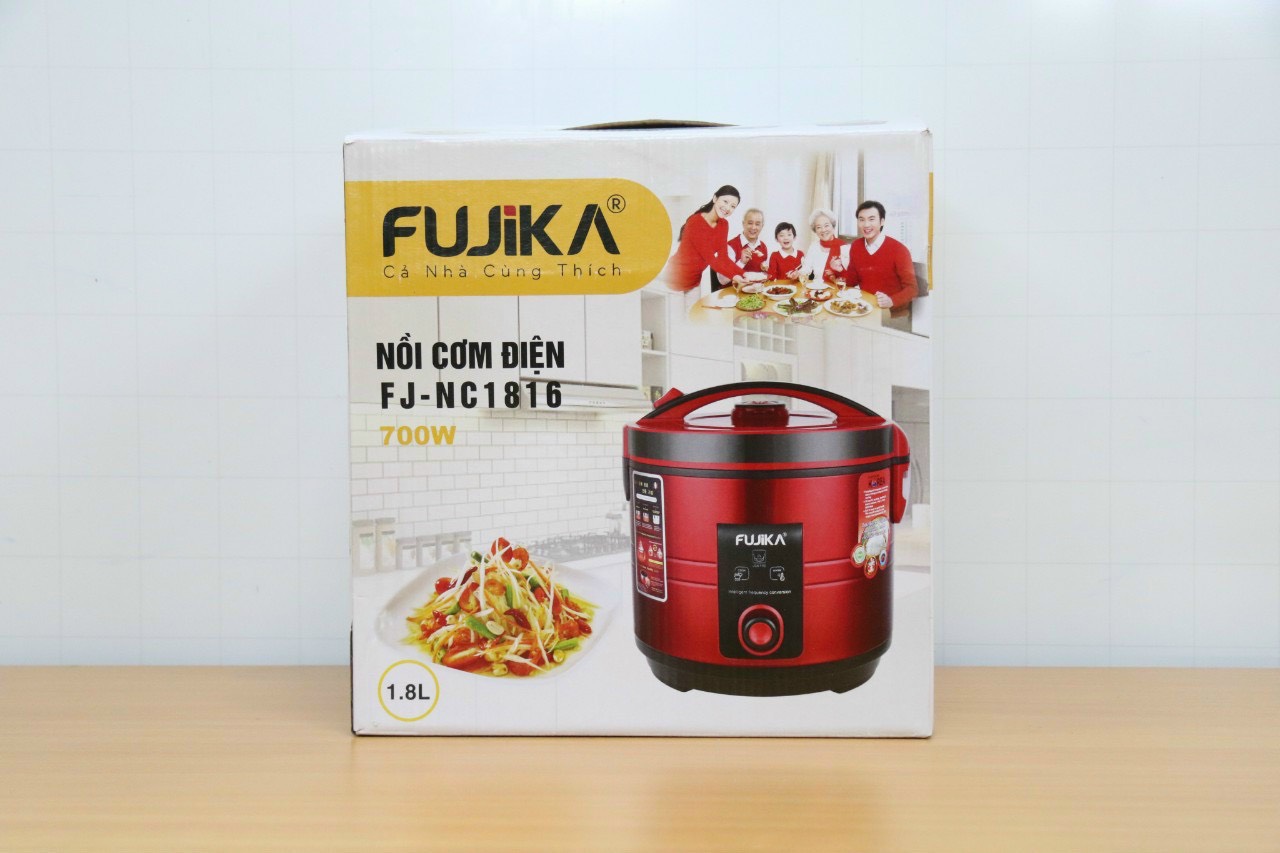 Nồi cơm điện tách đường Fujika 1.8L tốt cho sức khỏe mọi nhà, màu ngẫu nhiên-Hàng chính hãng