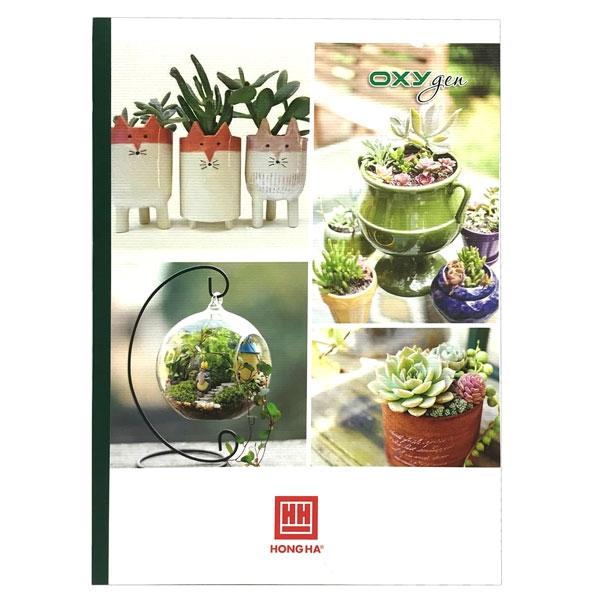 Combo 5 Vở Học Sinh Oxygen - Kẻ Ngang 80 Trang - Hồng Hà 1090 (Mẫu Màu Giao Ngẫu Nhiên)