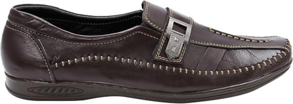 Giày Mọi Nam Huy Hoàng HT7114 - Nâu Đen (Size