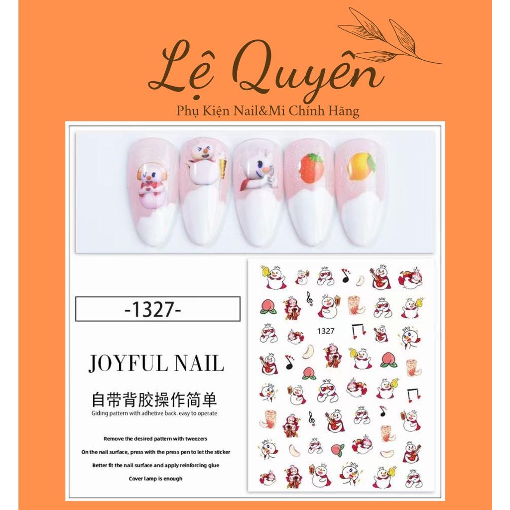 Miếng Dán Móng Tay 3D Nail Sticker_STicker Trang Trí Móng Tay