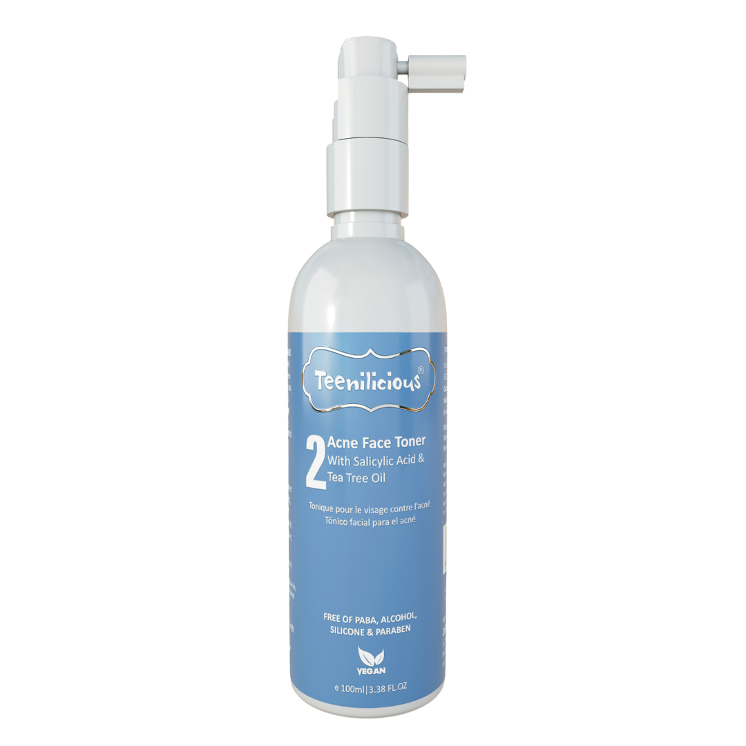 Nước Cân Bằng Dạng Xịt Teenilicious Acne Face Toner Hỗ Trợ Giảm Mụn Dành Cho Da Mụn &amp; Nhạy Cảm 100ml