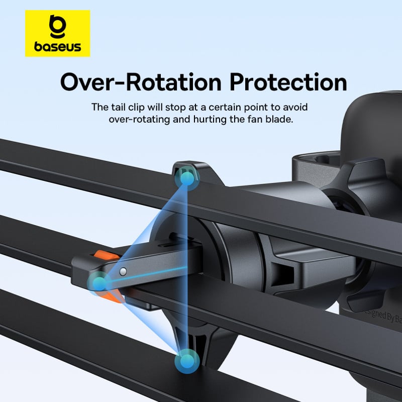 Đế Giữ Điện Thoại Baseus Metal Age 3 Gravity Car Mount (Air Vent Version) - Hàng chính hãng