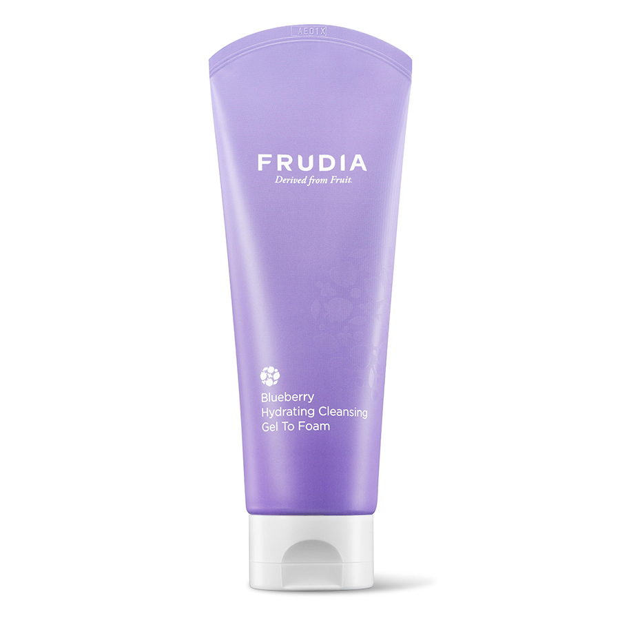 Sữa Rửa Mặt Frudia Blueberry Hydrating Cleansing Gel To Foam Làm Sạch Dưỡng Ẩm Da Việt Quất 145ml