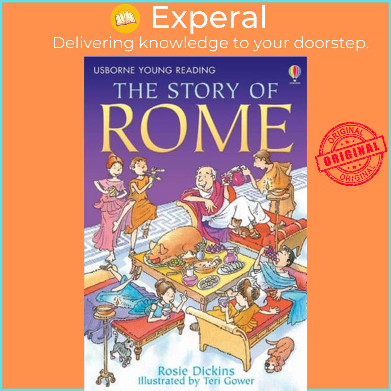 Sách - The Riotous Story of Rome by Rosie Dickins