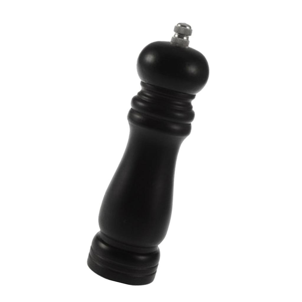 Vintage Wooden Pepper Grinder or Salt Grinder - Manual Pepper Mill - -