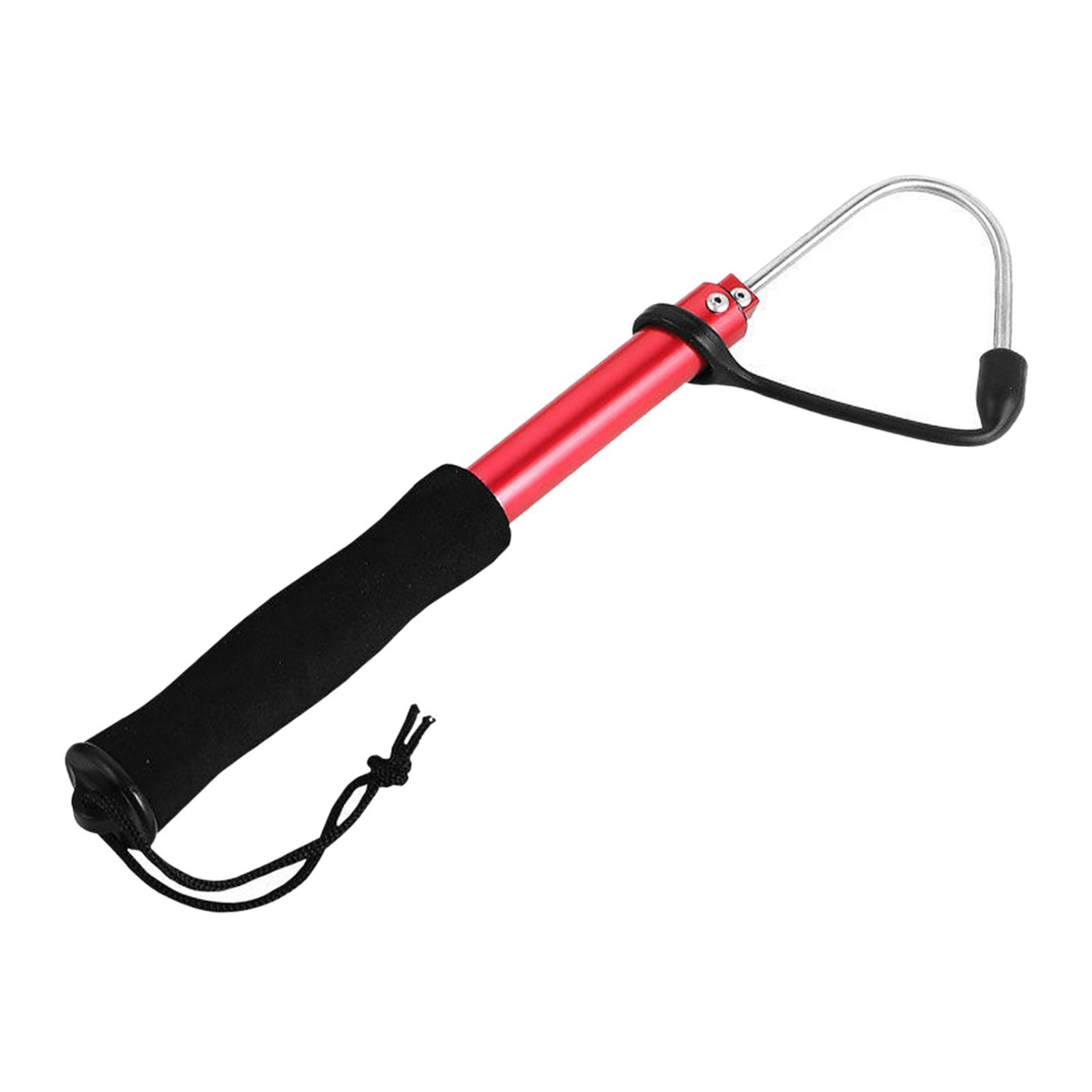 Fishing Gaff Retractable Ice Fishing Fish Lip Grip Tool Durable Fish Gripper