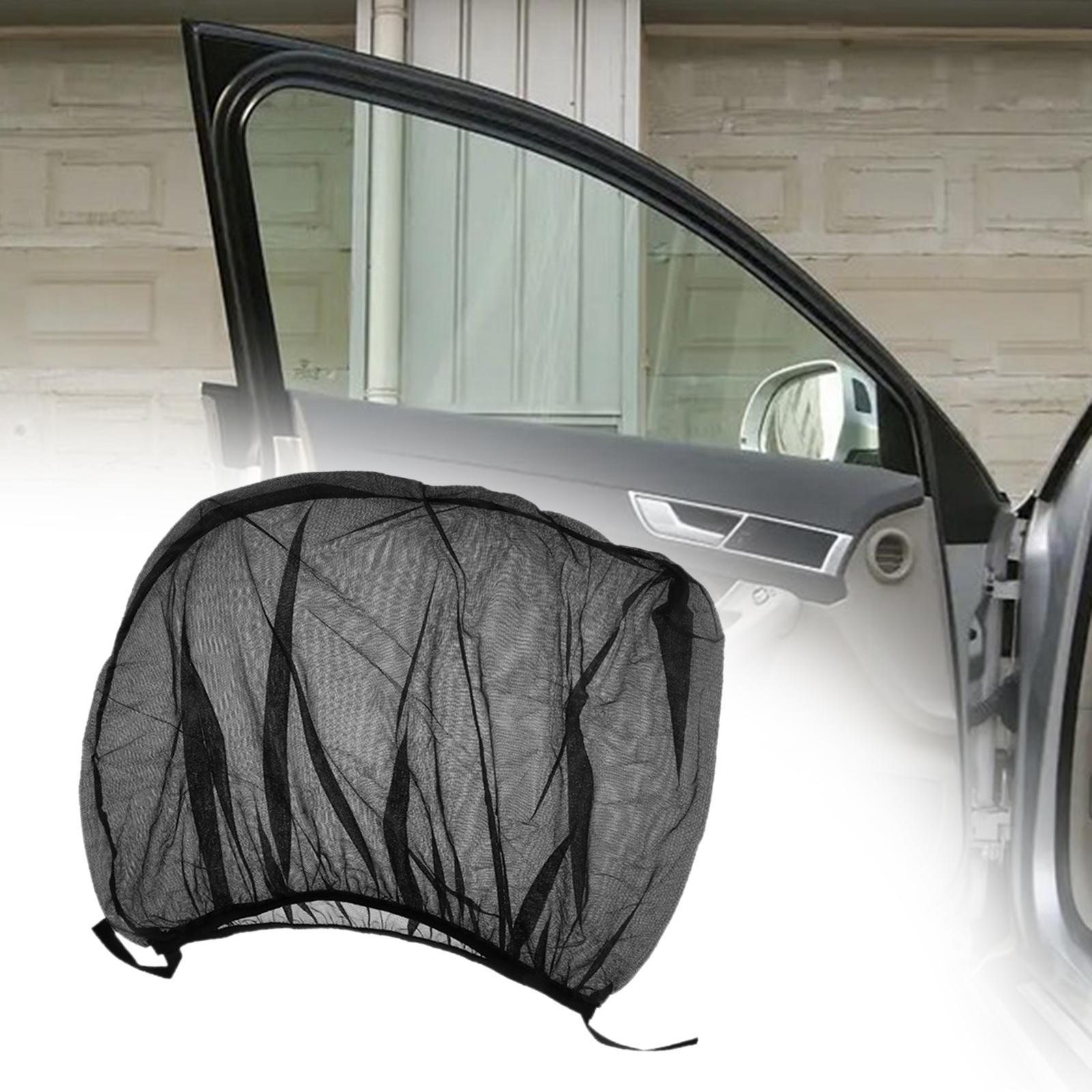 2X Car Sun Shade Curtain Net Proof XL