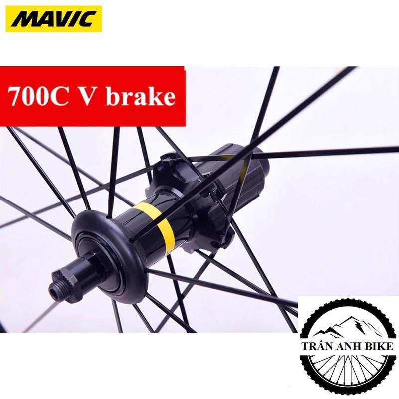 Bộ vành nhôm xe đạp road MAVIC COSMIC Elite 700Cx40mm