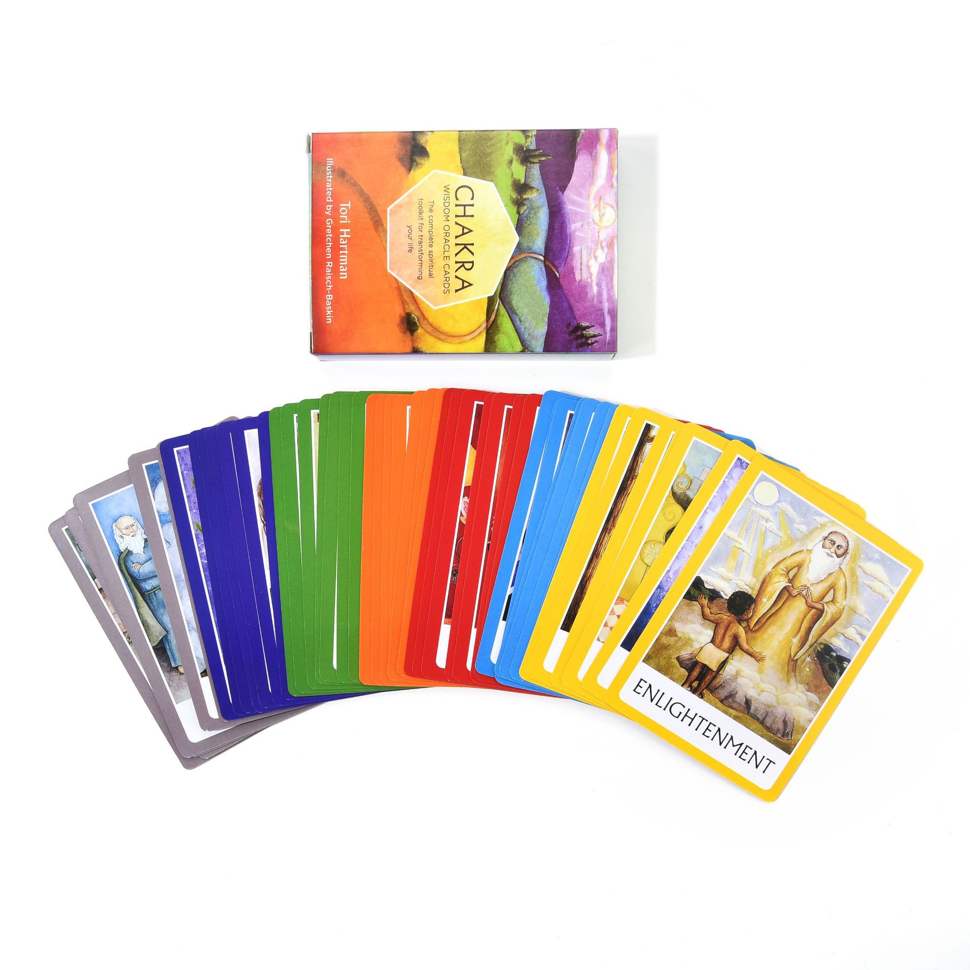 Bộ Bài Bói Tarot Chakra Wisdom Oracle Cards Cao Cấp