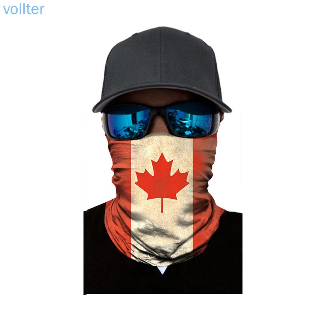 【Sản phẩm khuyến cáo】Men Cycling Seamless Head Scarf Winter Warm Windproof Outdoor Sports Headband Neck Warmer Face Mask, AC091