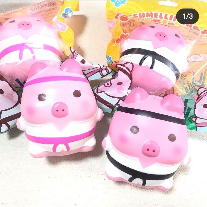 Đồ Chơi Squishy Pig Hồng Creammicandy