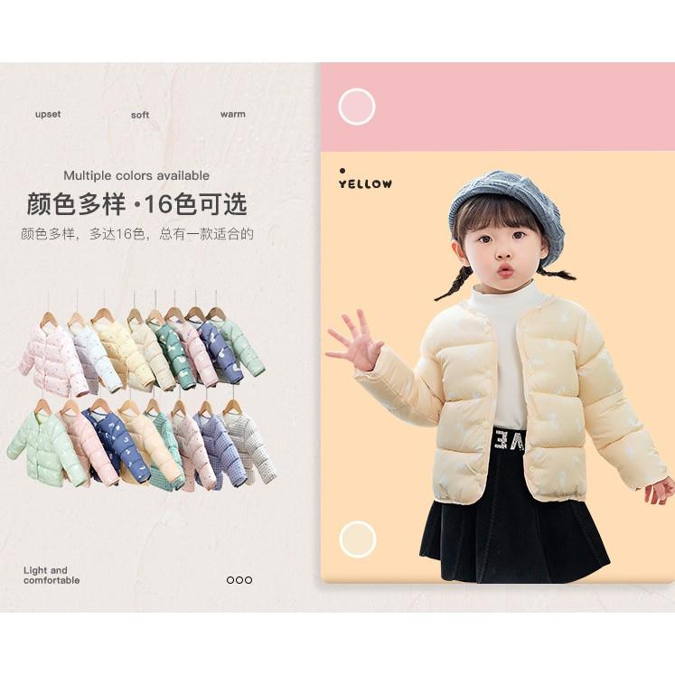Áo phao bé ️️ Áo Phao Lông Vũ Xuất Hàn Cho Bé Từ 1-5 Tuổi