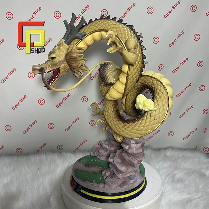Mô hình rồng thần YY - Màu vàng - Figure Dragon 7 viên ngọc rồng