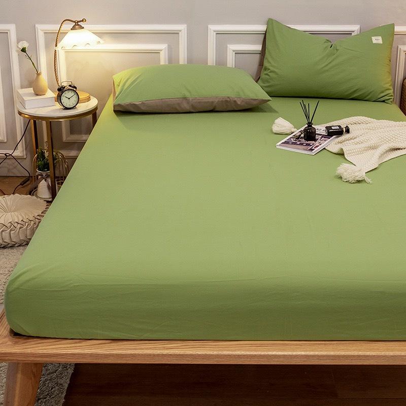 Sét Chăn Ga Gối CHƯA GỒM CHĂN Cotton Tici Phong Cách Hàn Quốc Mềm Mại Mịn - Ko Vỏ Ôm