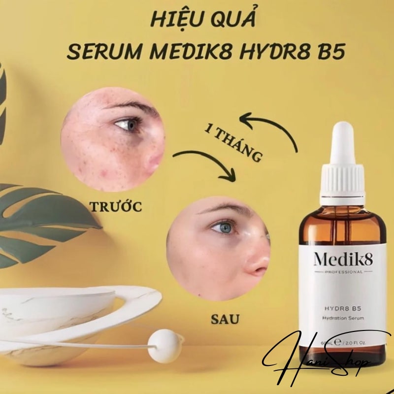 Tinh chất Serum cấp ẩm phục hồi da dưỡng ẩm cấp nước Medik8 Hydr8 B5 60ml