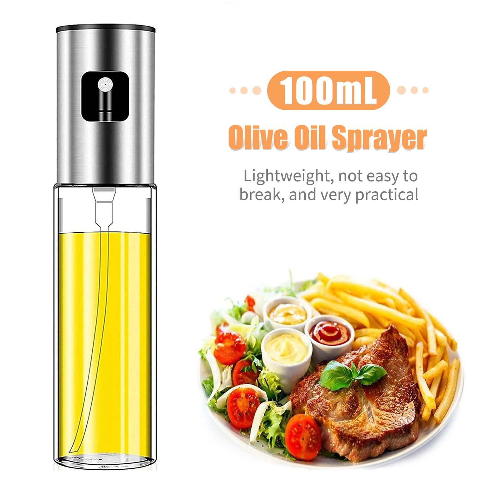 Olive Oil Sprayer Mister Spray Bottle Refillable Oil Dispenser for BBQ Salad Baking Roasting Grilling Hair Spray Bottle
