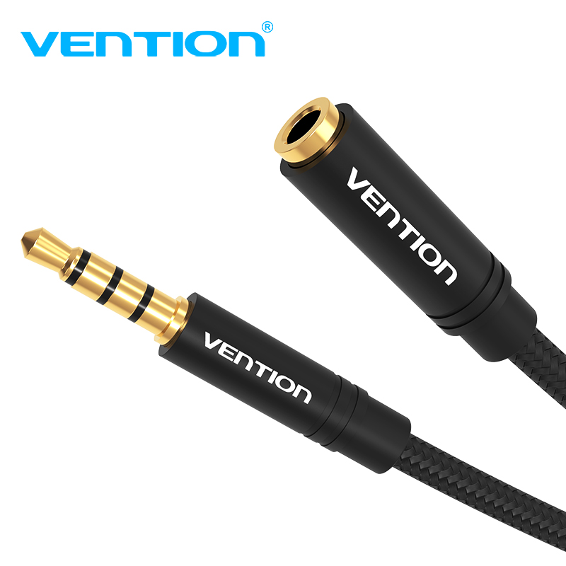 Cáp audio 3.5mm nối dài Vention BHBBI dài 3m - Hàng chính hãng