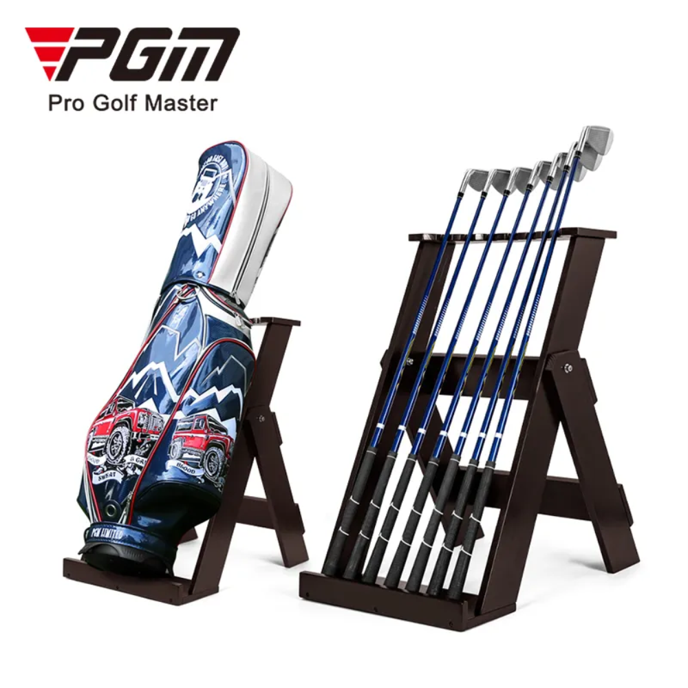 Giá / Kệ đựng gậy Golf PGM ZJ013. Sức chứa 7 gậy. Sang trọng - Đẳng cấp - Bền bỉ