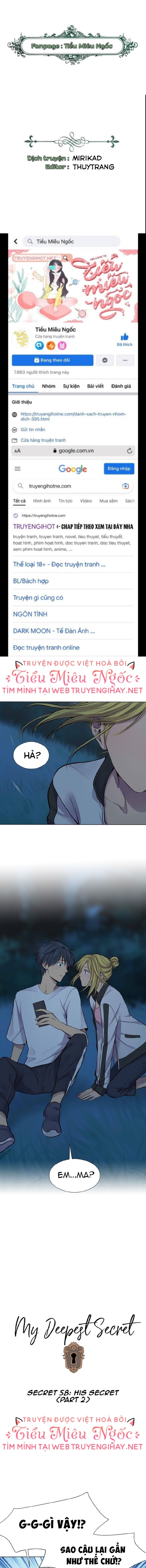 điều bí mật mà tôi luôn giữ kín chapter 58 1