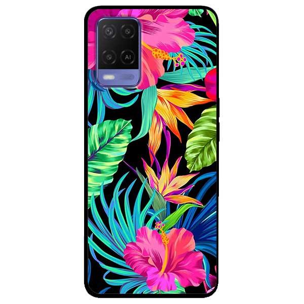 Ốp lưng dành cho Oppo A54 - Oppo A74 - Oppo A94 - Hoa Đa Sắc