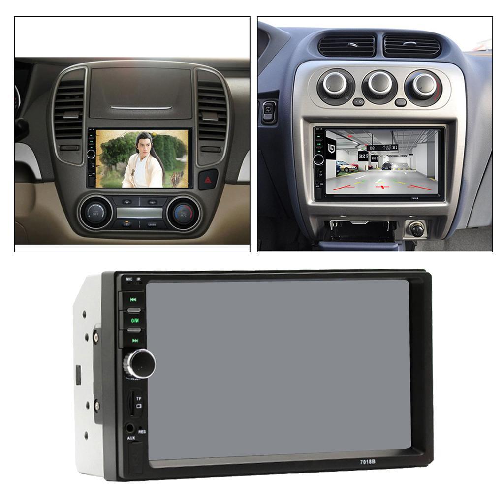 2 Din 7'' Touch Screen Bluetooth Car Radio Rear View Cam without camera