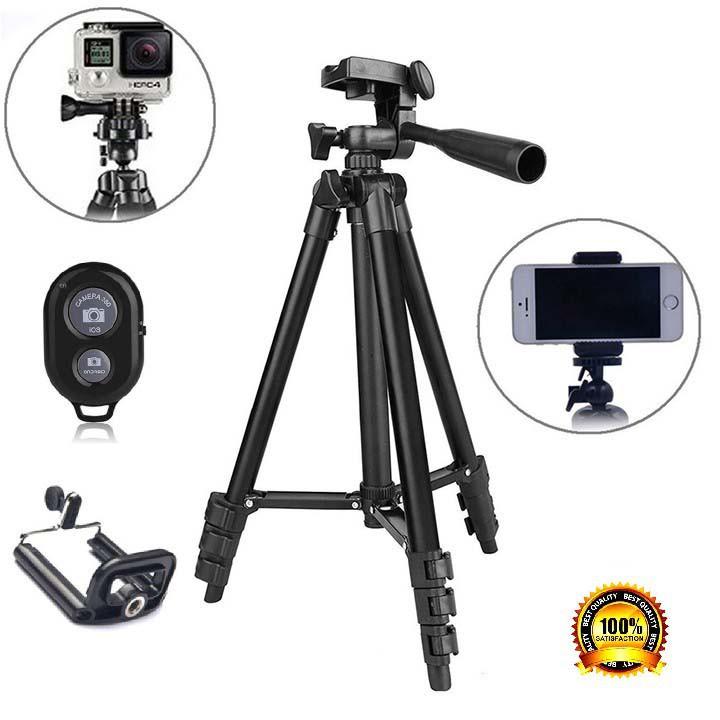 Gậy 3 chân chụp hình máy ảnh, điện thoại Tripod TF - 3120 loại tốt