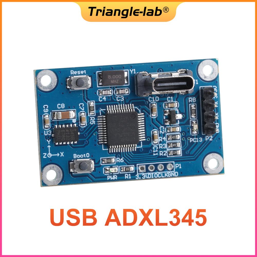 Trianglelab USB adxl345 Gia tốc kế cho máy in 3D giao diện usb tự động hiệu chỉnh đầu vào của kilpper Shaper