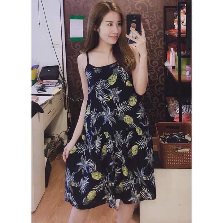 Váy bầu xinh - váy lanh