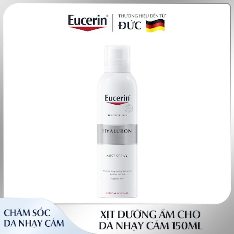 Xịt Dưỡng Ẩm Eucerin Hyaluron Mist Spray Sensitive Skin Dành Cho Da Nhạy Cảm 150ml ( mẫu mới)