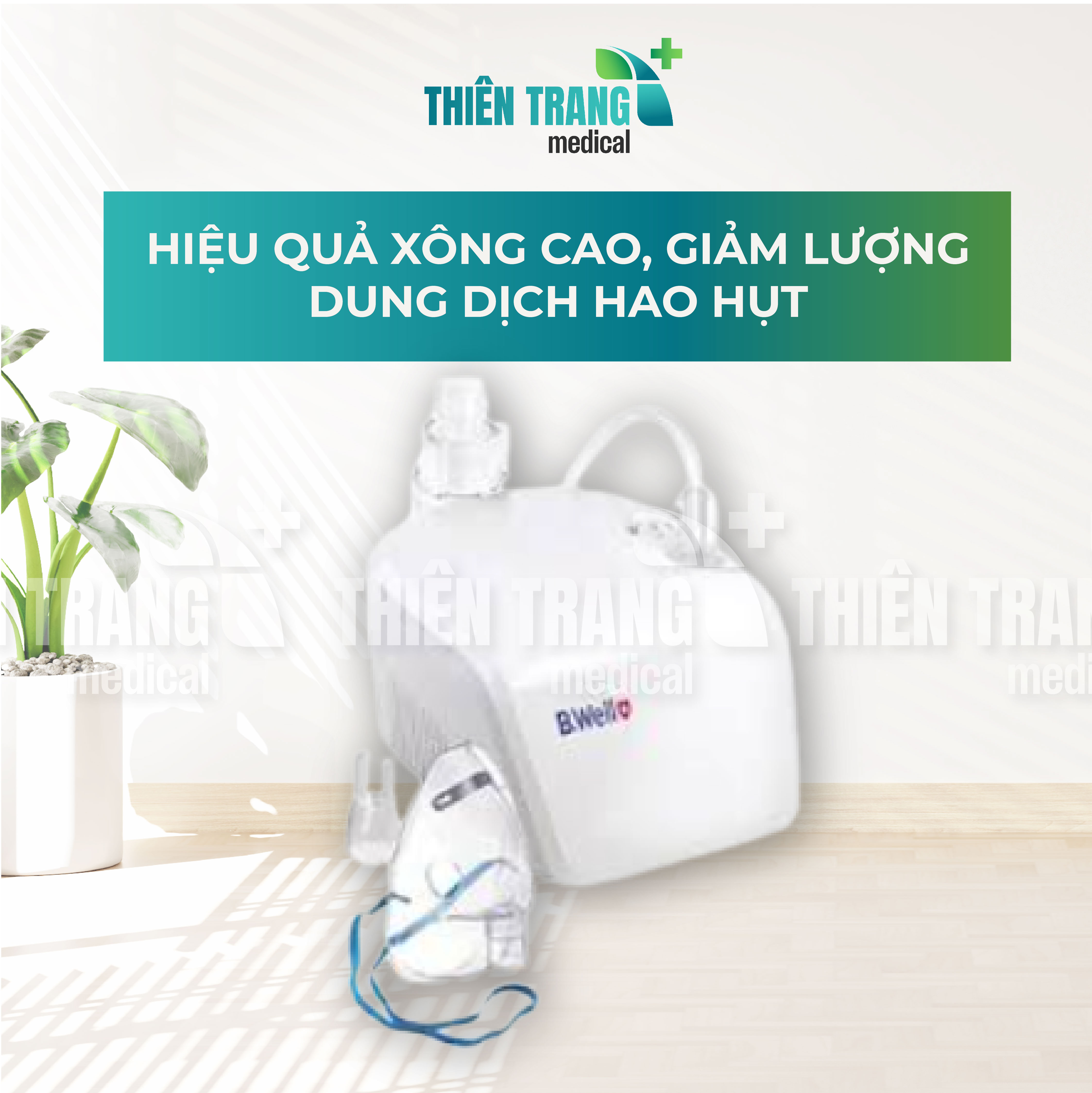 MÁY XÔNG KHÍ DUNG, MŨI HỌNG OMRON NE-C801 Thiên Trang Medical