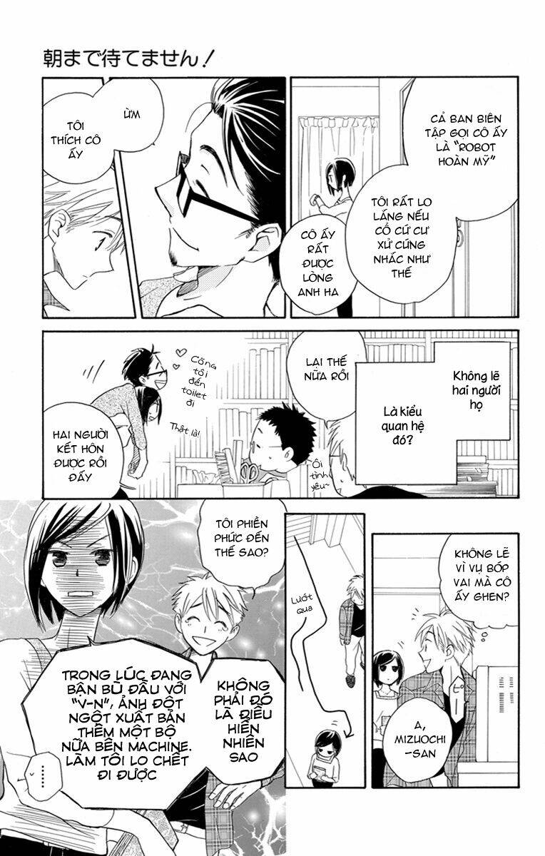 không thể chờ đến sáng mai được! chapter 1 20