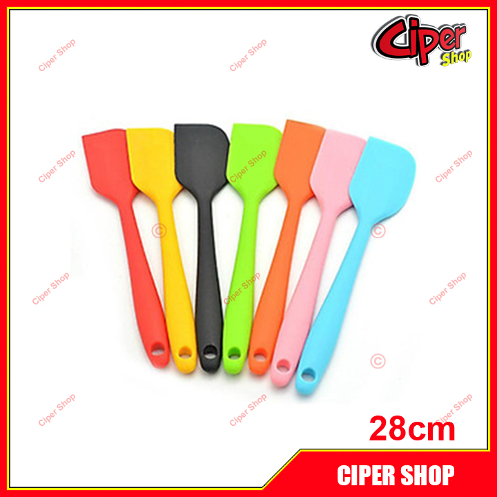 Cây vét bột silicon đúc 28cm - 1 cây