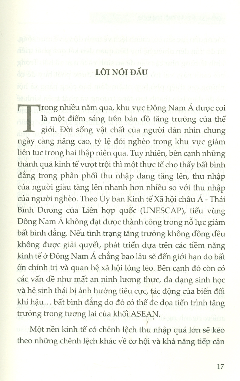 Chính Sách Phân Phối Thu Nhập Của Thái Lan Và Hàm Ý Cho Việt Nam (Sách chuyên khảo)