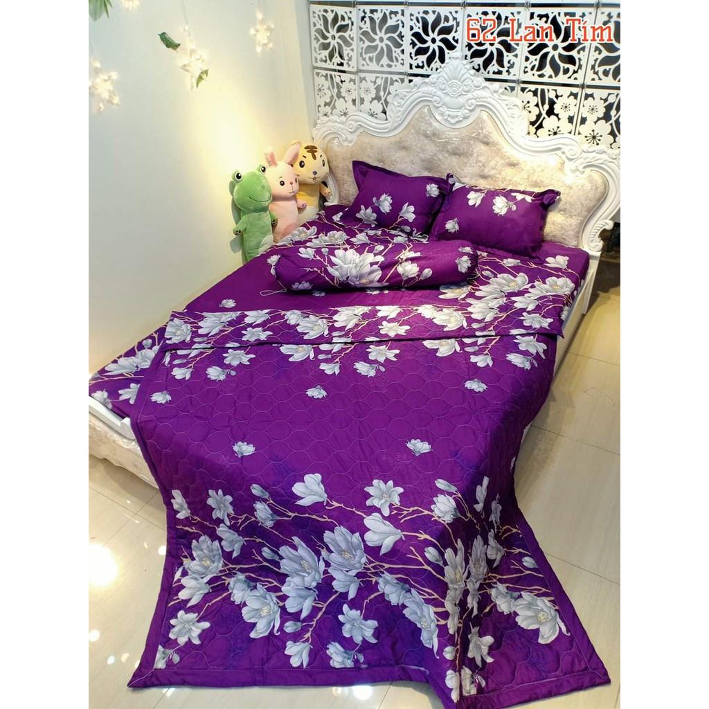 Bộ Mền Drap 5 Món Cotton Poly Gồm Mền Hè + Drap + 2 Áo Gối + Áo Gối Ôm Đủ Kích Cỡ 1m2 1m4 1m6 1m8 2m2 Album 2022-03