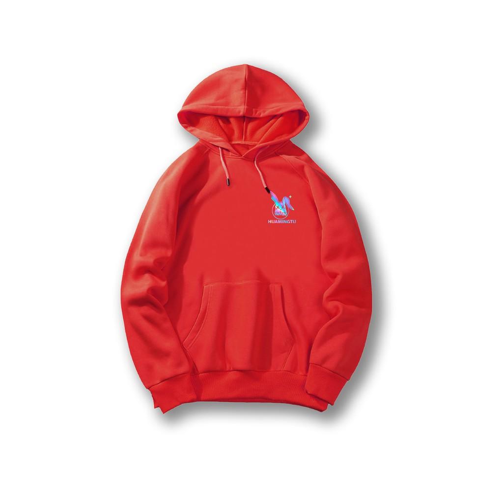 Áo hoodie Unisex dạ quang - Áo khoác nỉ phản quang họa tiết Thỏ Huamingtu in cao cấp