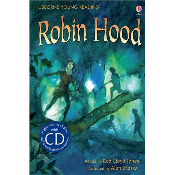 Usborne English Learners' Editions: Robin Hood + CD