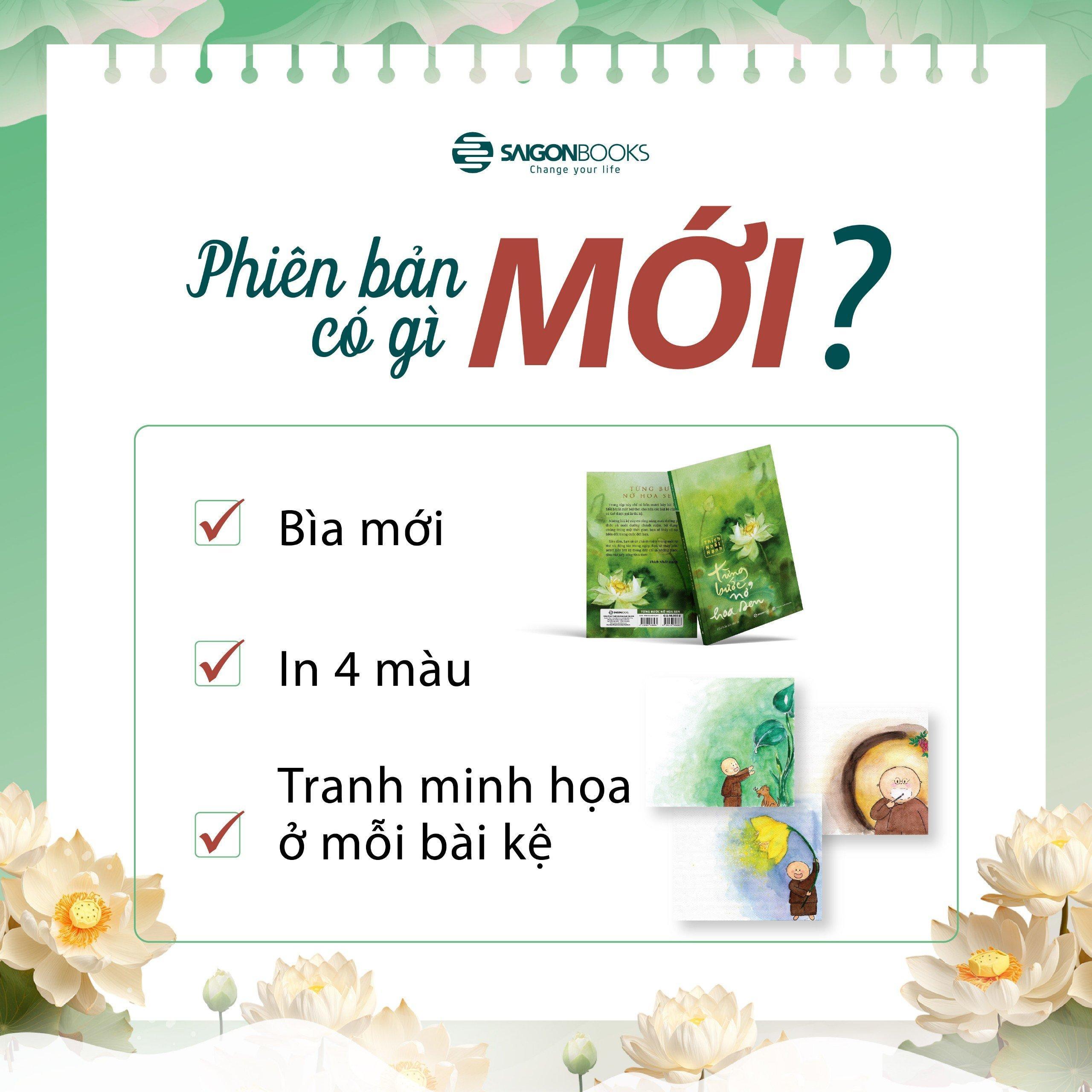 Từng Bước Nở Hoa Sen (Tái Bản 2024)