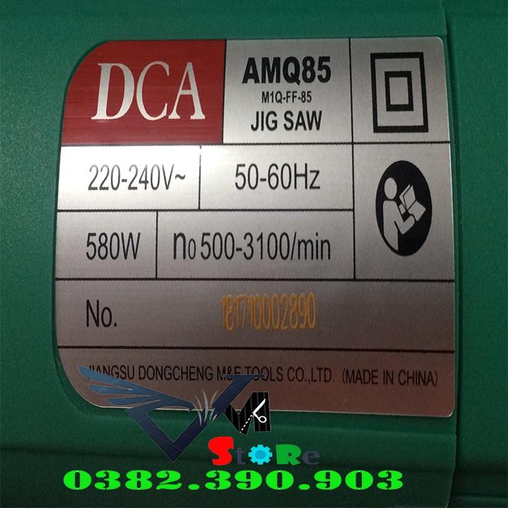 Máy cưa lọng DCA AMQ85 - 580w