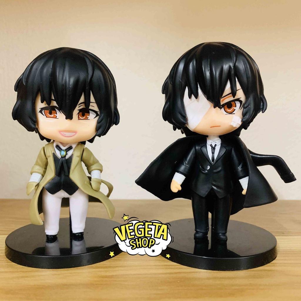 Mô hình Bungo Stray Dogs - Văn hào lưu lạc - Dazai Osamu Chuya Nakahara Nakajima Atsushi Ryunosuke Akutagawa - Cao 10cm