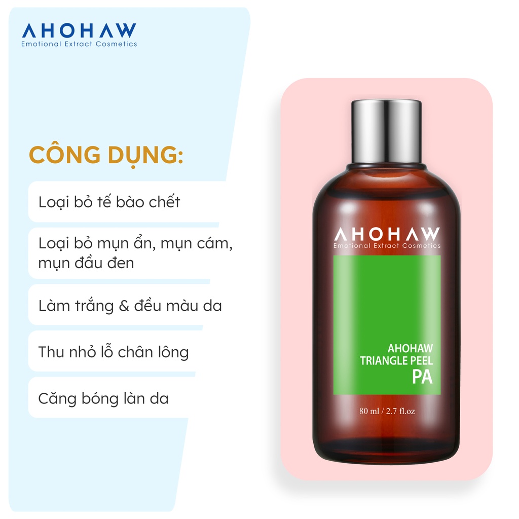 Peel Da Khô, Lão Hóa Ahohaw Triangle Peel PA ( 80ml ) - Hàng Chính Hãng