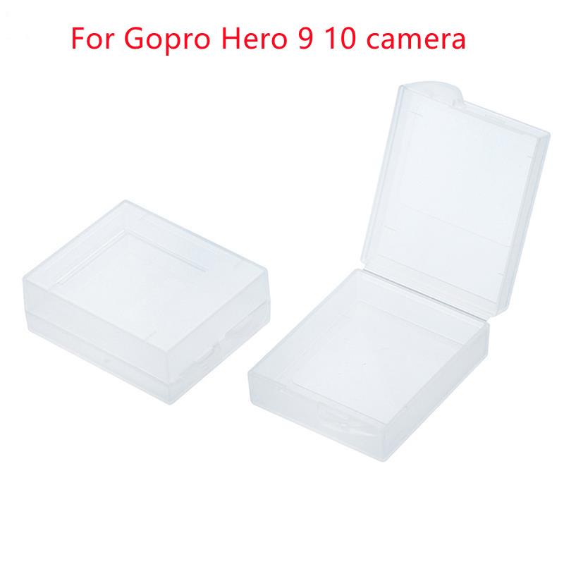 Vỏ hộp lưu trữ bảo vệ pin 2pcs cho anh hùng 10 9 Phụ kiện máy ảnh bảo vệ nhựa