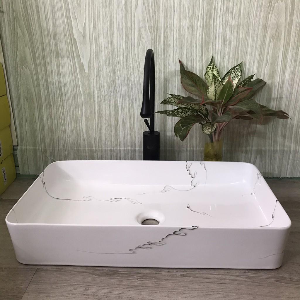 LAVABO VUÔNG PHONG CÁCH BẮC ÂU