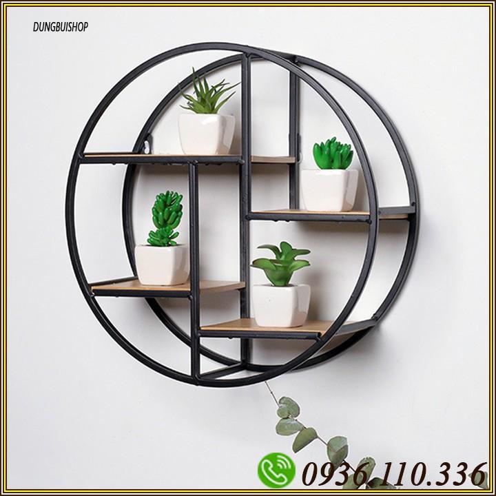 Kệ trang trí tường hình tròn RE0247