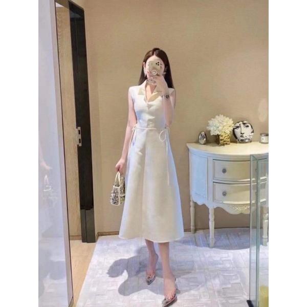 Đầm Xòe Đan Eo Dáng Dài Váy Cao Cấp BY8350