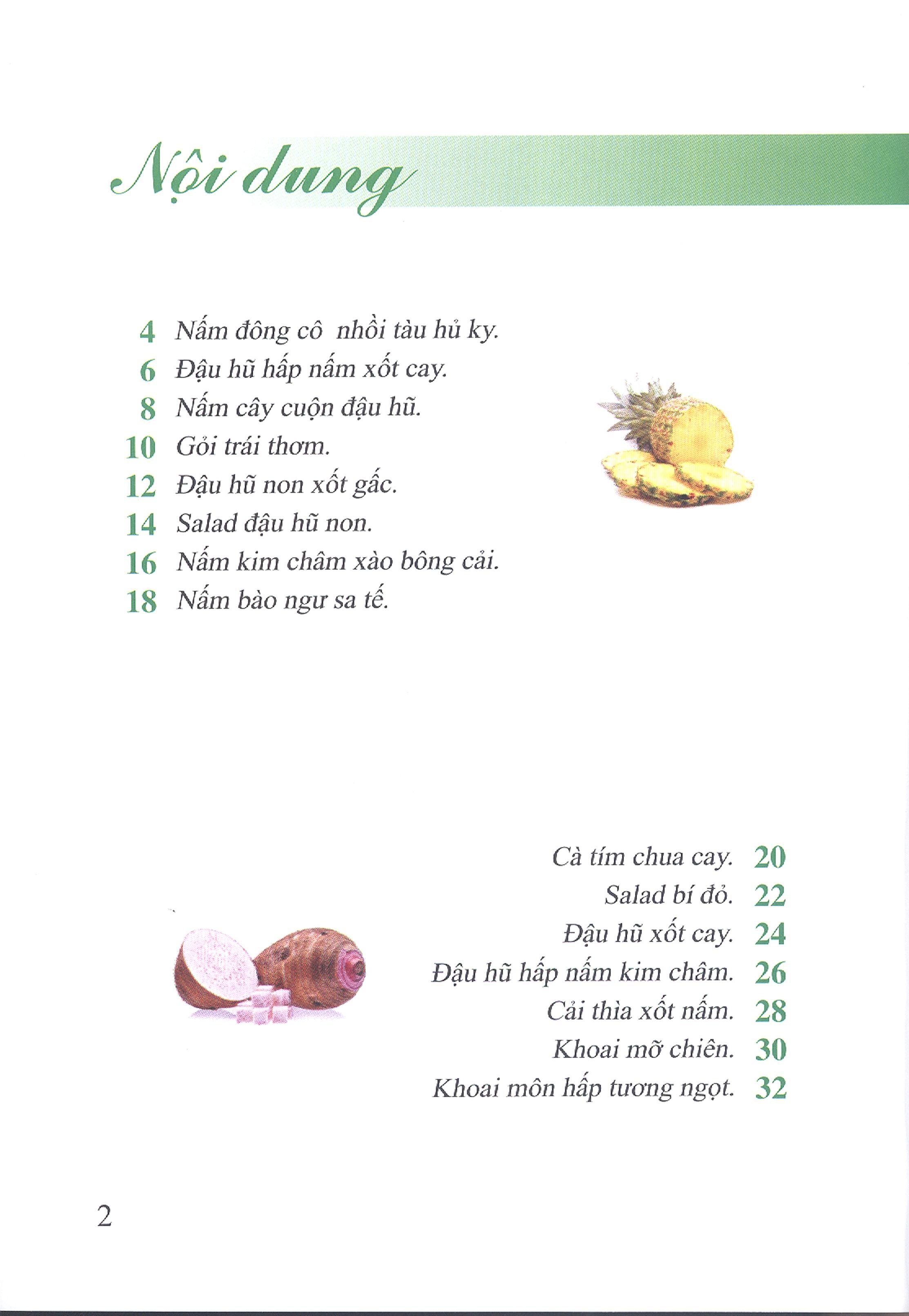 Sách 500 Món Chay Thanh Tịnh - Tập 12